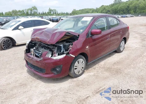 2019 Mitsubishi Mirage G4 z USA, uszkodzony, nr VIN ML32F3FJ1KHF06424